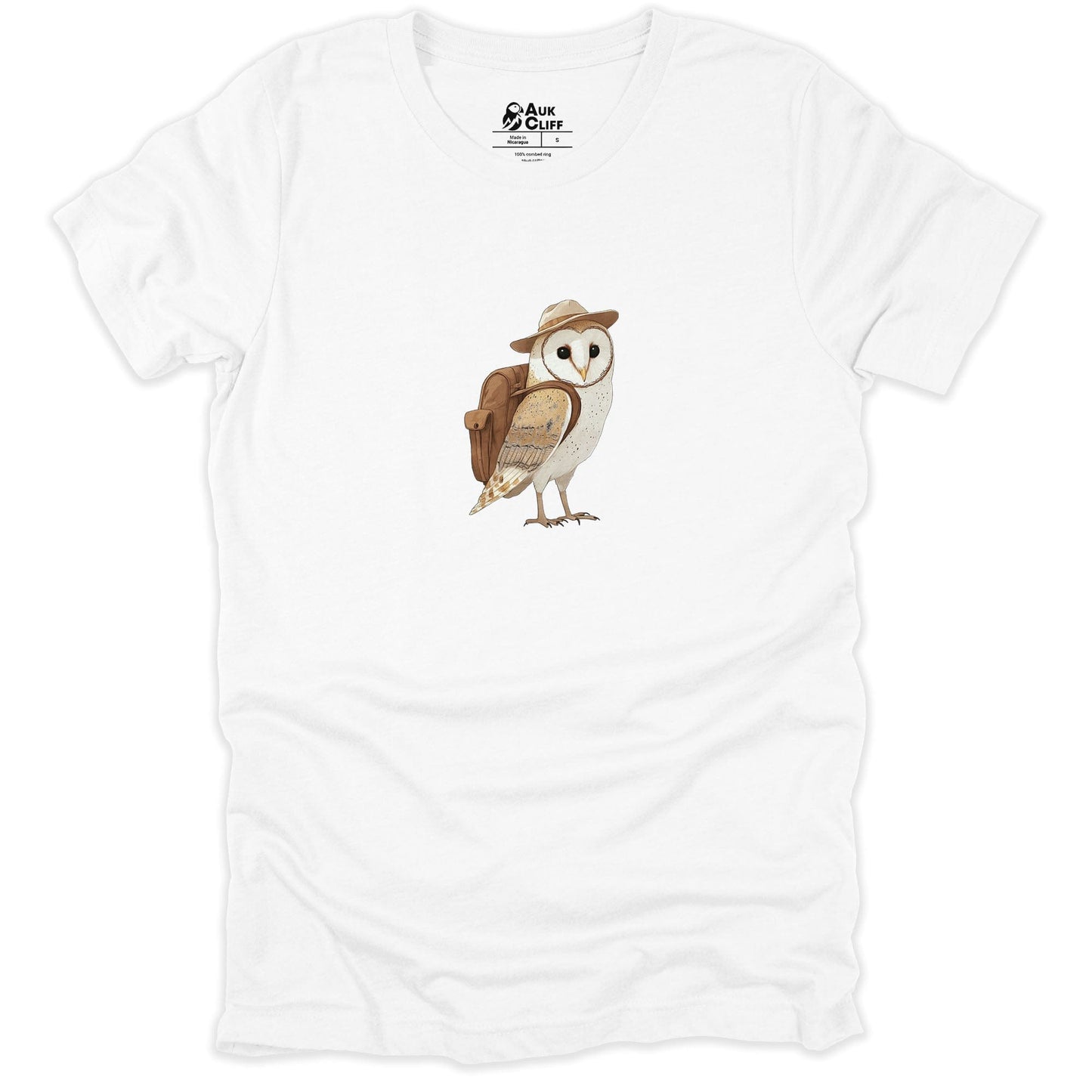 AukCliff Trailblazer Collection Graphic Tees White / S Trailblazer Barn Owl T-shirt