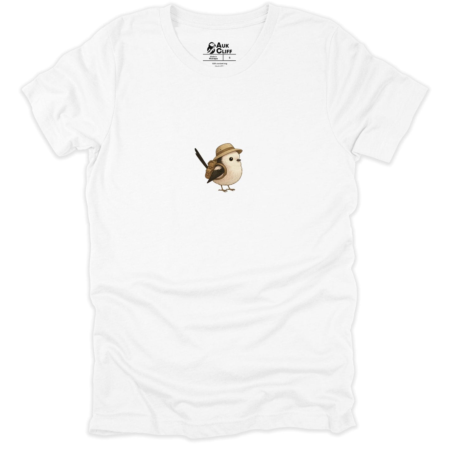 AukCliff Trailblazer Collection Graphic Tees White / S Trailblazer Long-Tailed Tit T-shirt