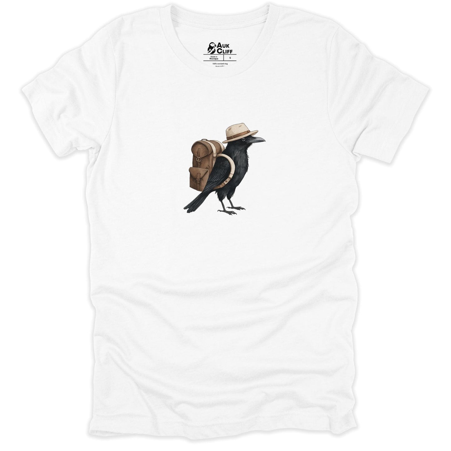AukCliff Trailblazer Collection Graphic Tees White / S Trailblazer Raven T-shirt
