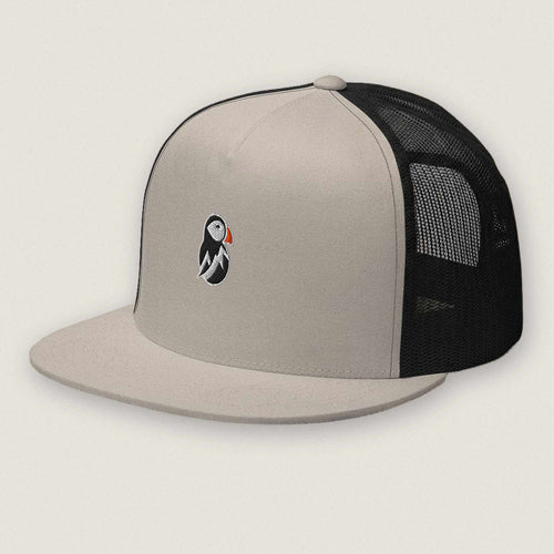 AukCliff Trucker Cap Silver/ Black Trucker Cap
