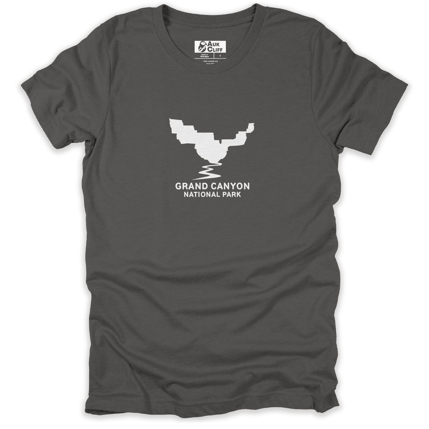 AukCliff USA National Park T-shirt Asphalt / S Grand Canyon National Park T-Shirt | Classic View
