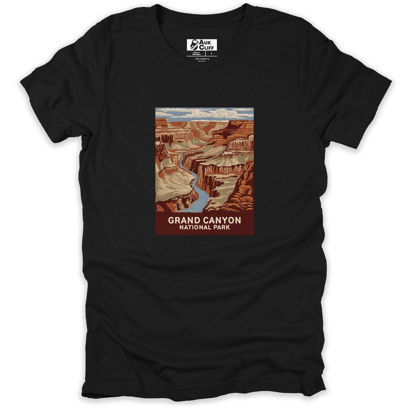 AukCliff USA National Park T-shirt Black / S Grand Canyon National Park T-shirt