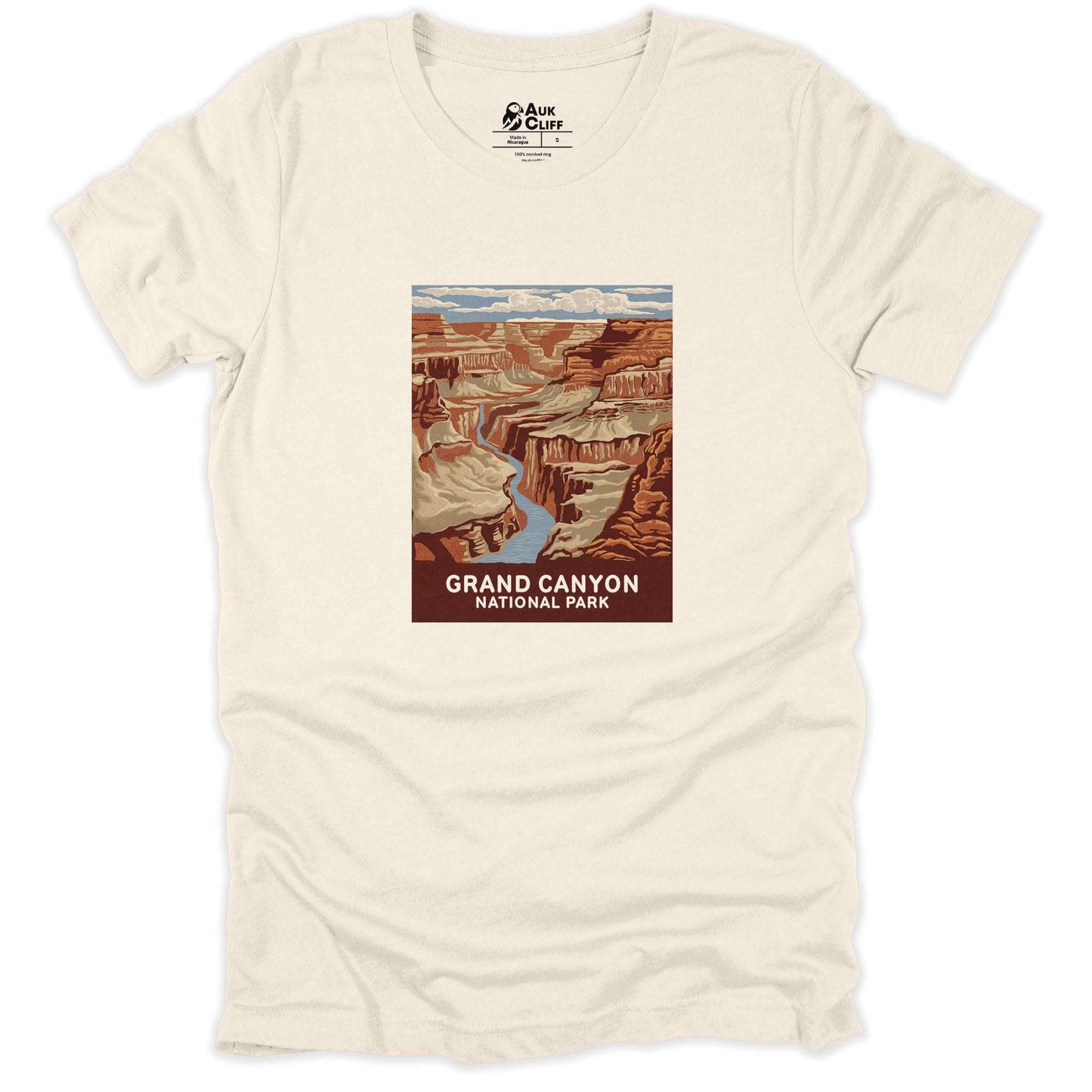 AukCliff USA National Park T-shirt Natural / S Grand Canyon National Park T-shirt