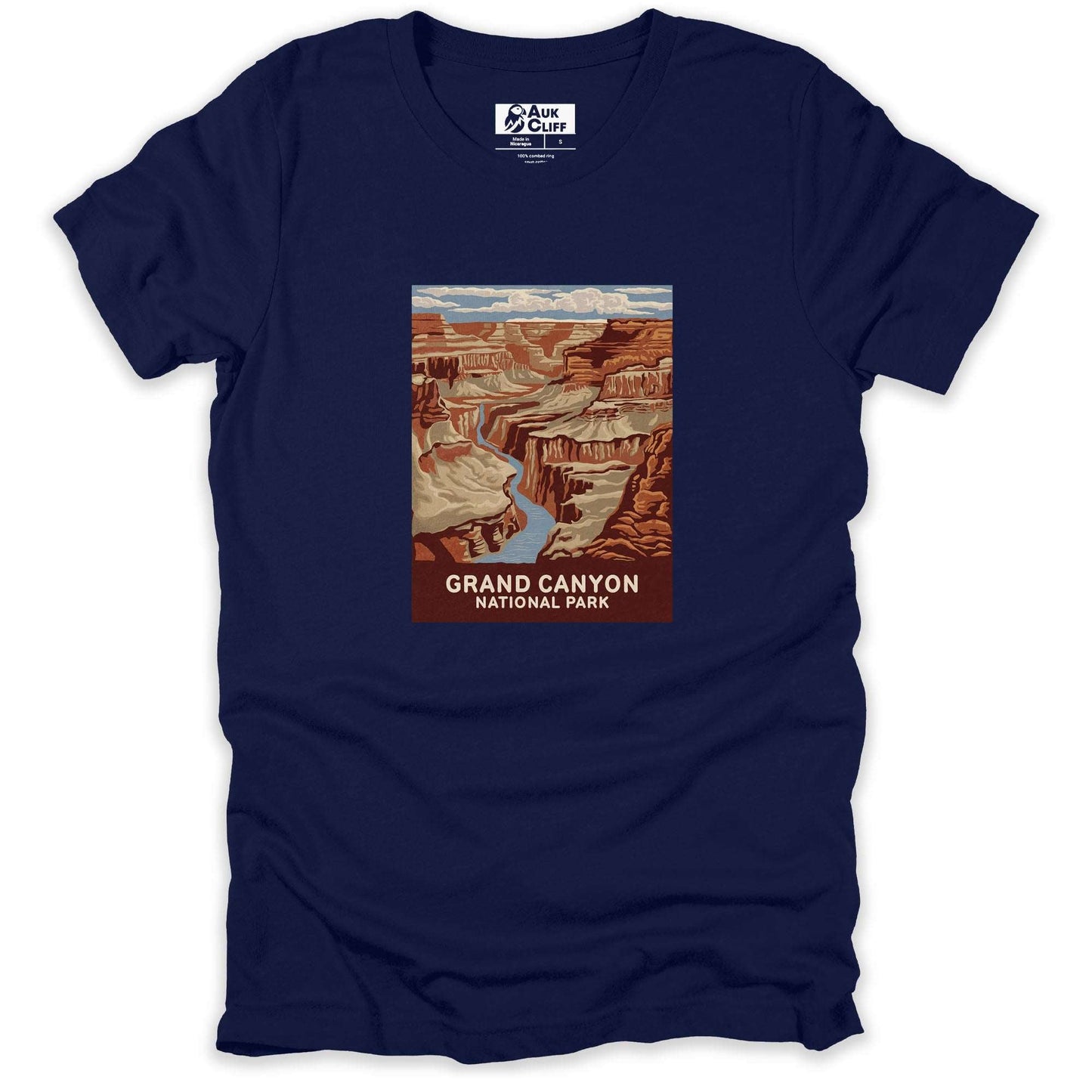 AukCliff USA National Park T-shirt Navy / S Grand Canyon National Park T-shirt