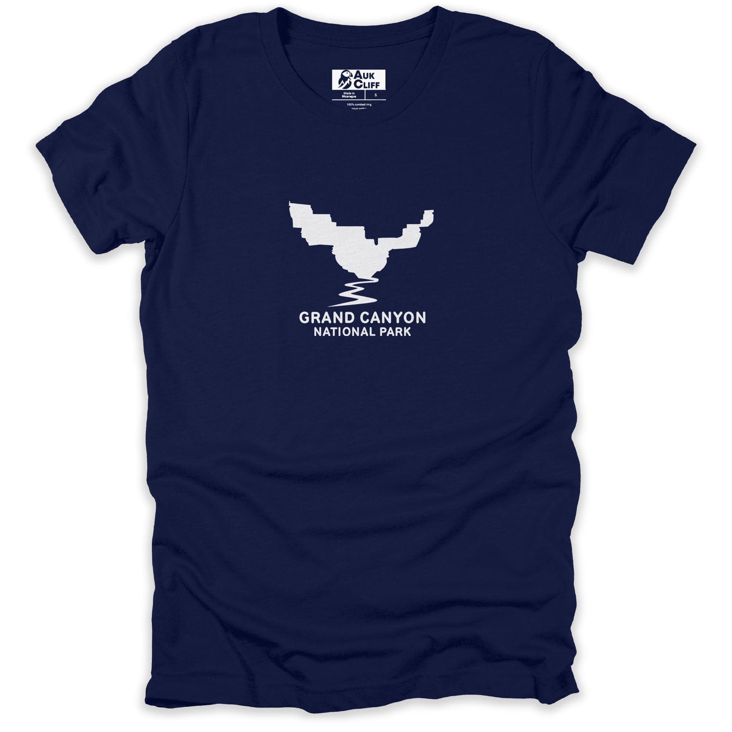 AukCliff USA National Park T-shirt Navy / S Grand Canyon National Park T-Shirt | Classic View
