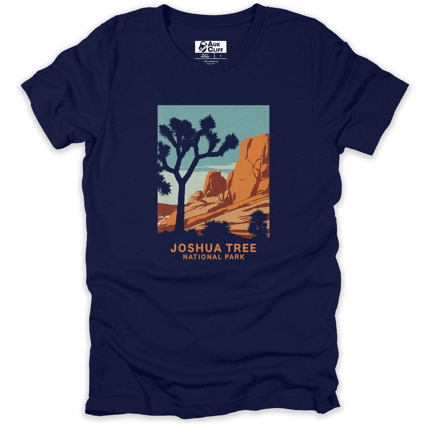 AukCliff USA National Park T-shirt Navy / S Joshua Tree National Park T-shirt