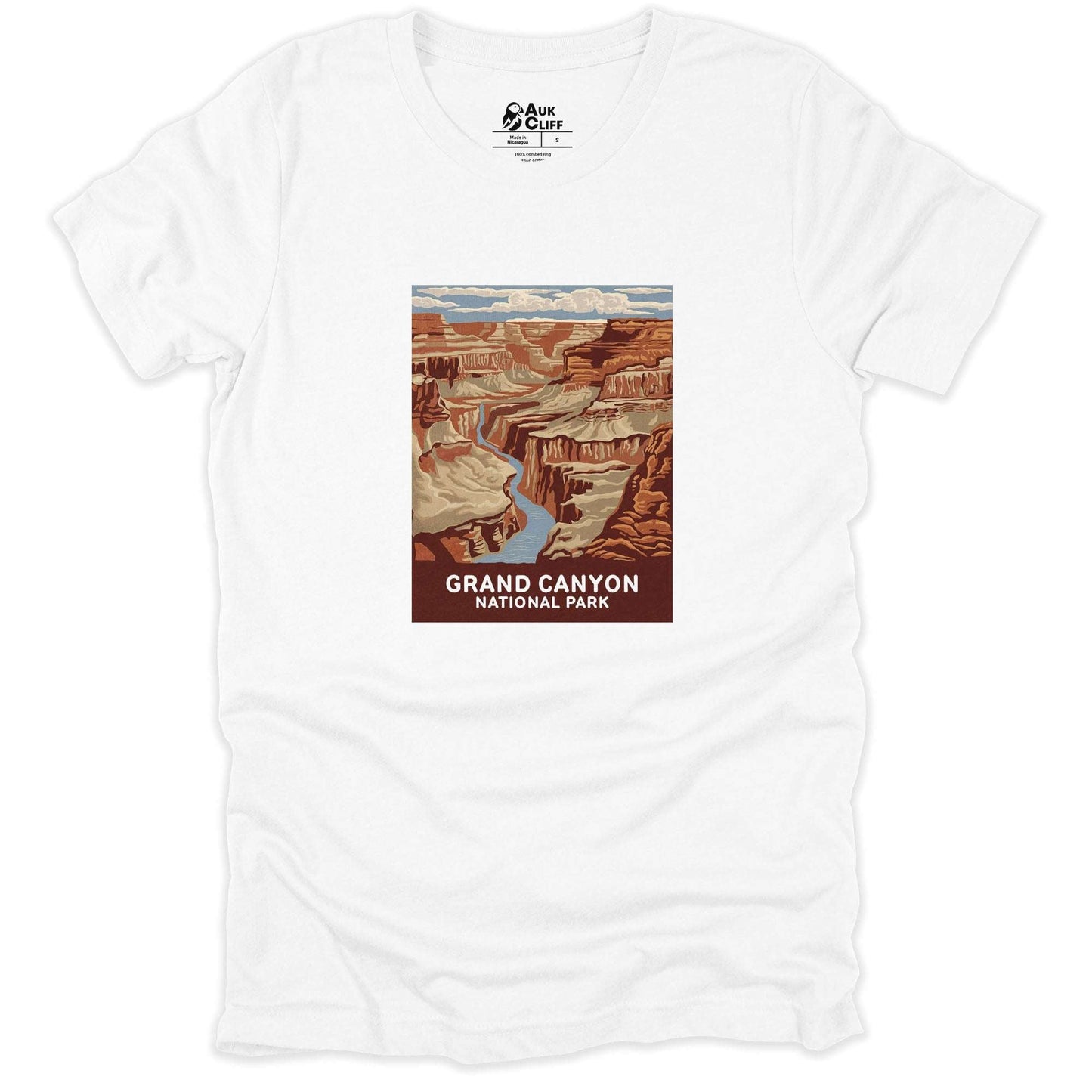 AukCliff USA National Park T-shirt White / S Grand Canyon National Park T-shirt