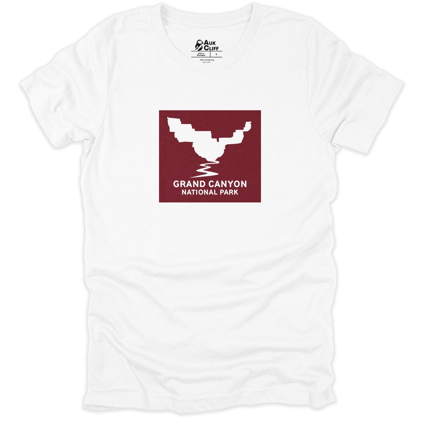 AukCliff USA National Park T-shirt White / S Grand Canyon National Park T-Shirt | Classic View
