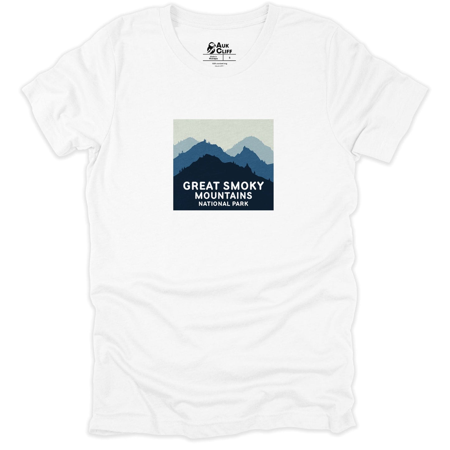AukCliff USA National Park T-shirt White / S Great Smoky Mountains National Park T-Shirt | Est. 1934