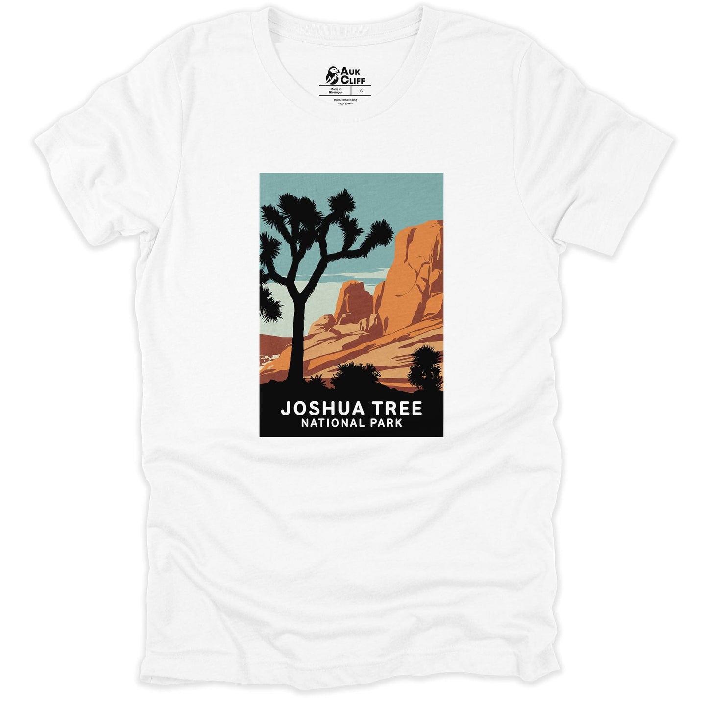 AukCliff USA National Park T-shirt White / S Joshua Tree National Park T-shirt