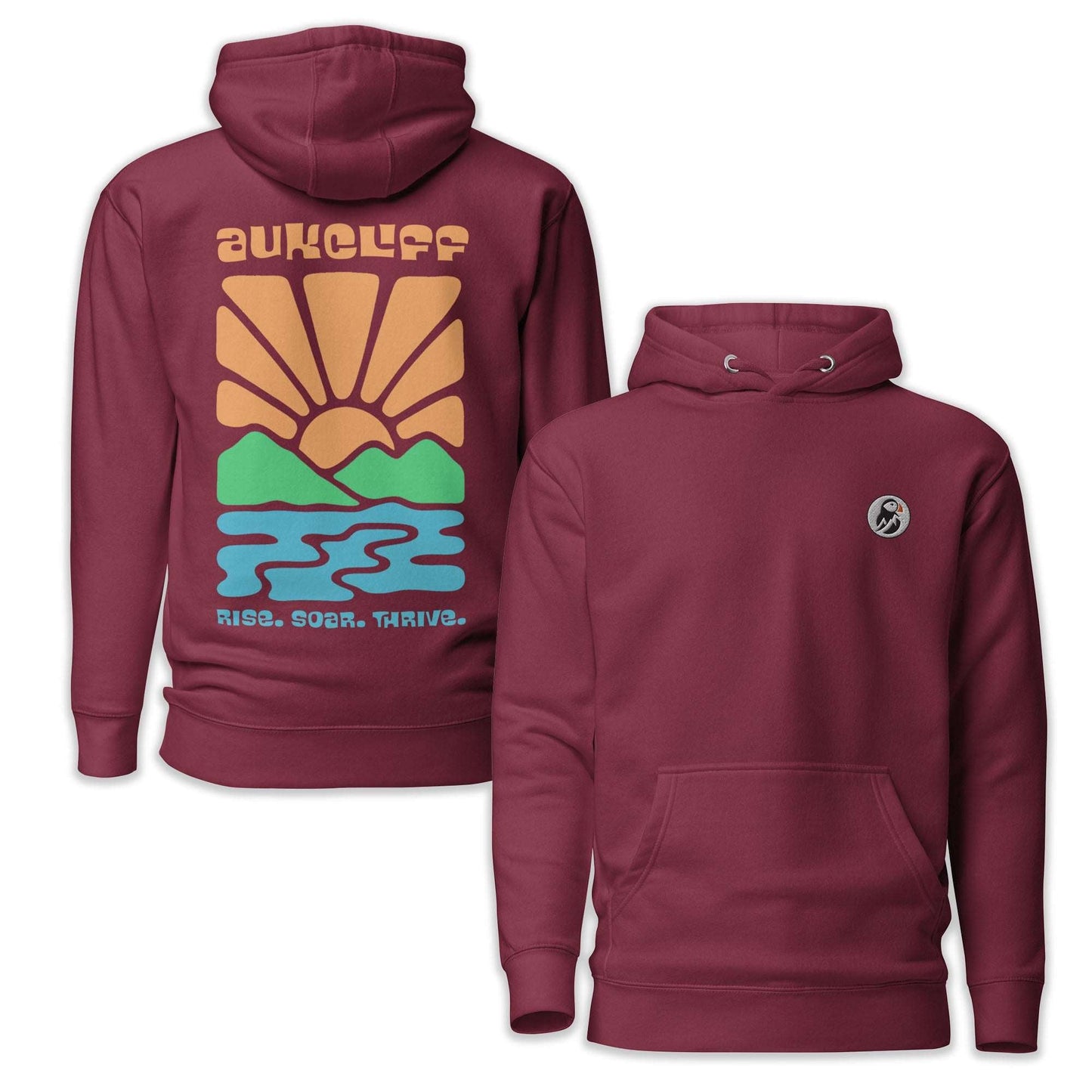Retro Sunrise Hoodie