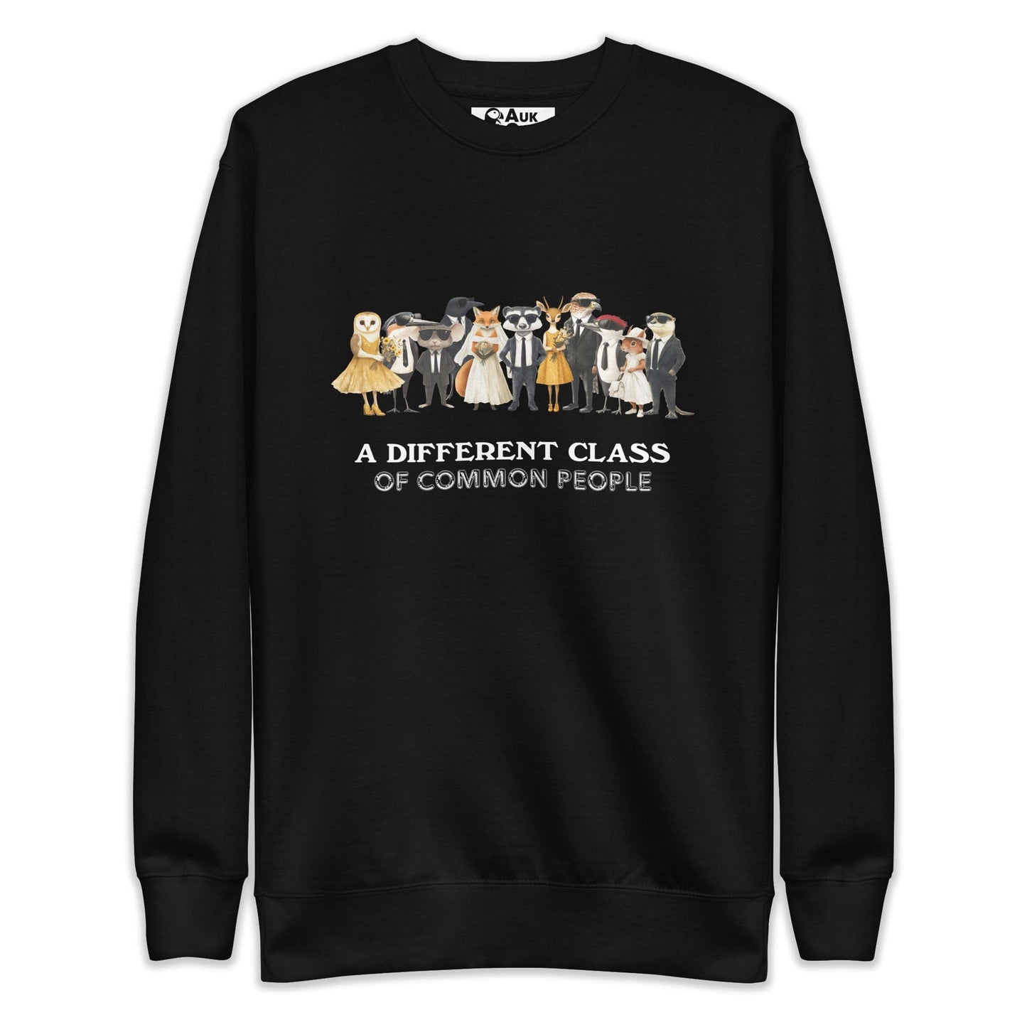 Different Class Britpop Animals Sweatshirt
