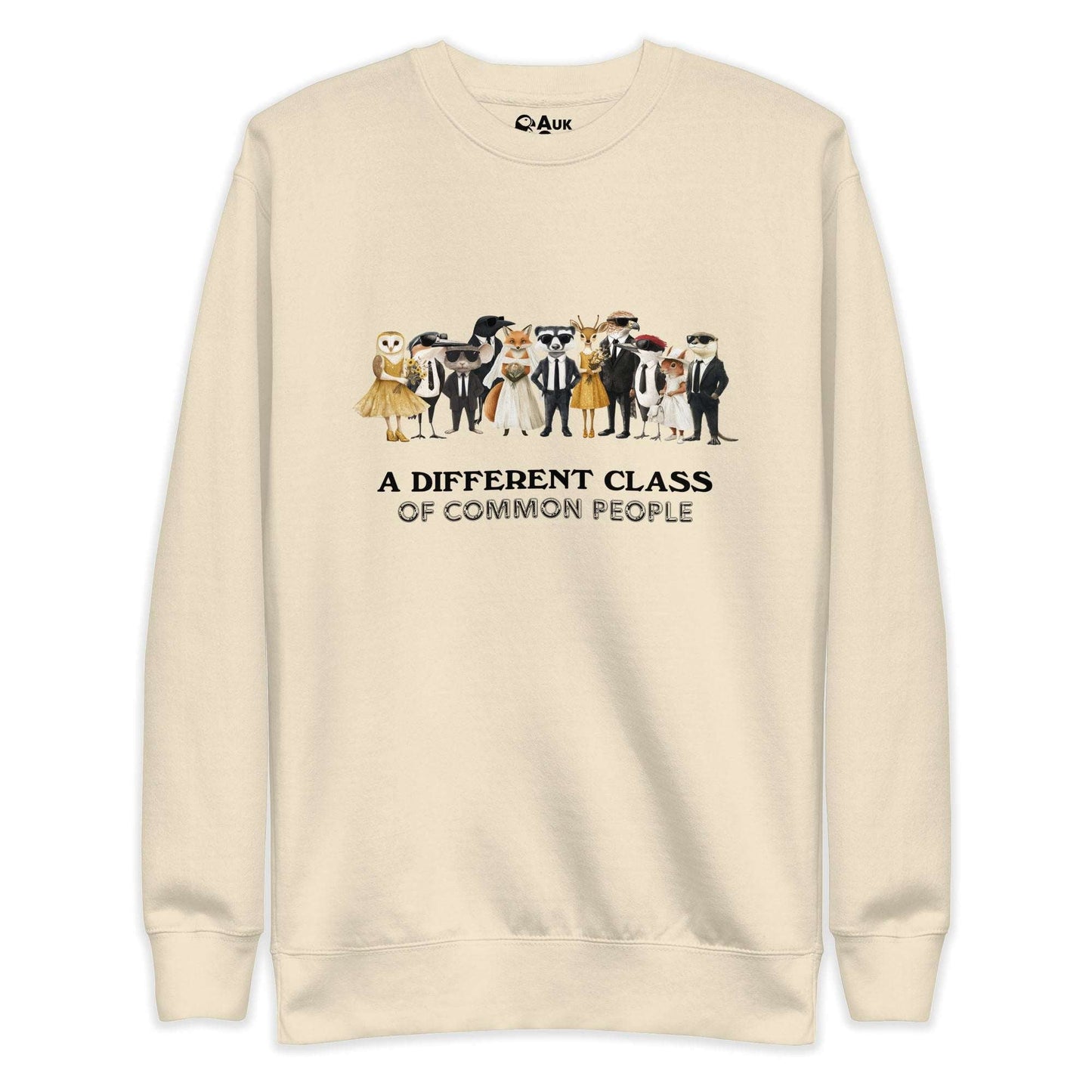 Different Class Britpop Animals Sweatshirt