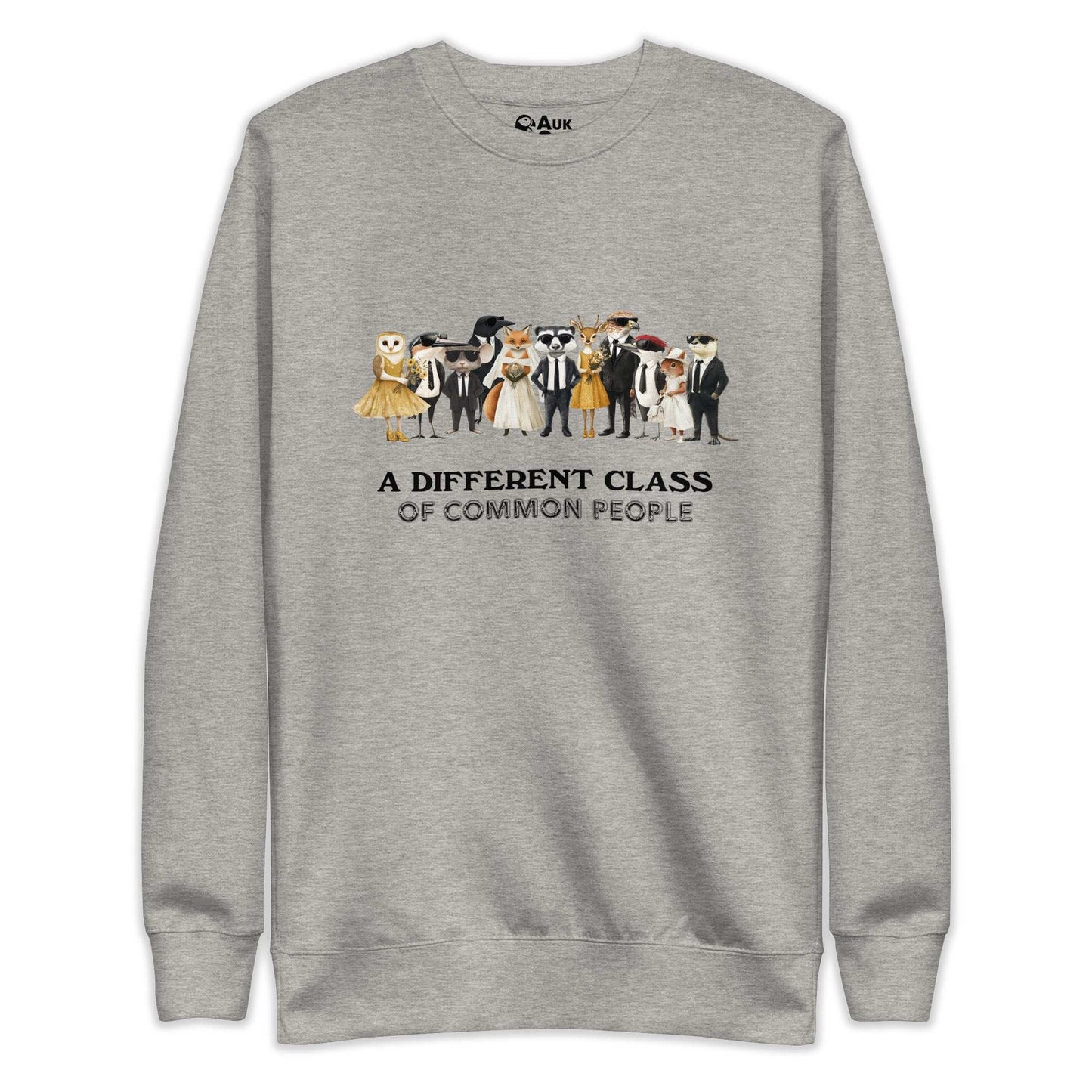 Different Class Britpop Animals Sweatshirt
