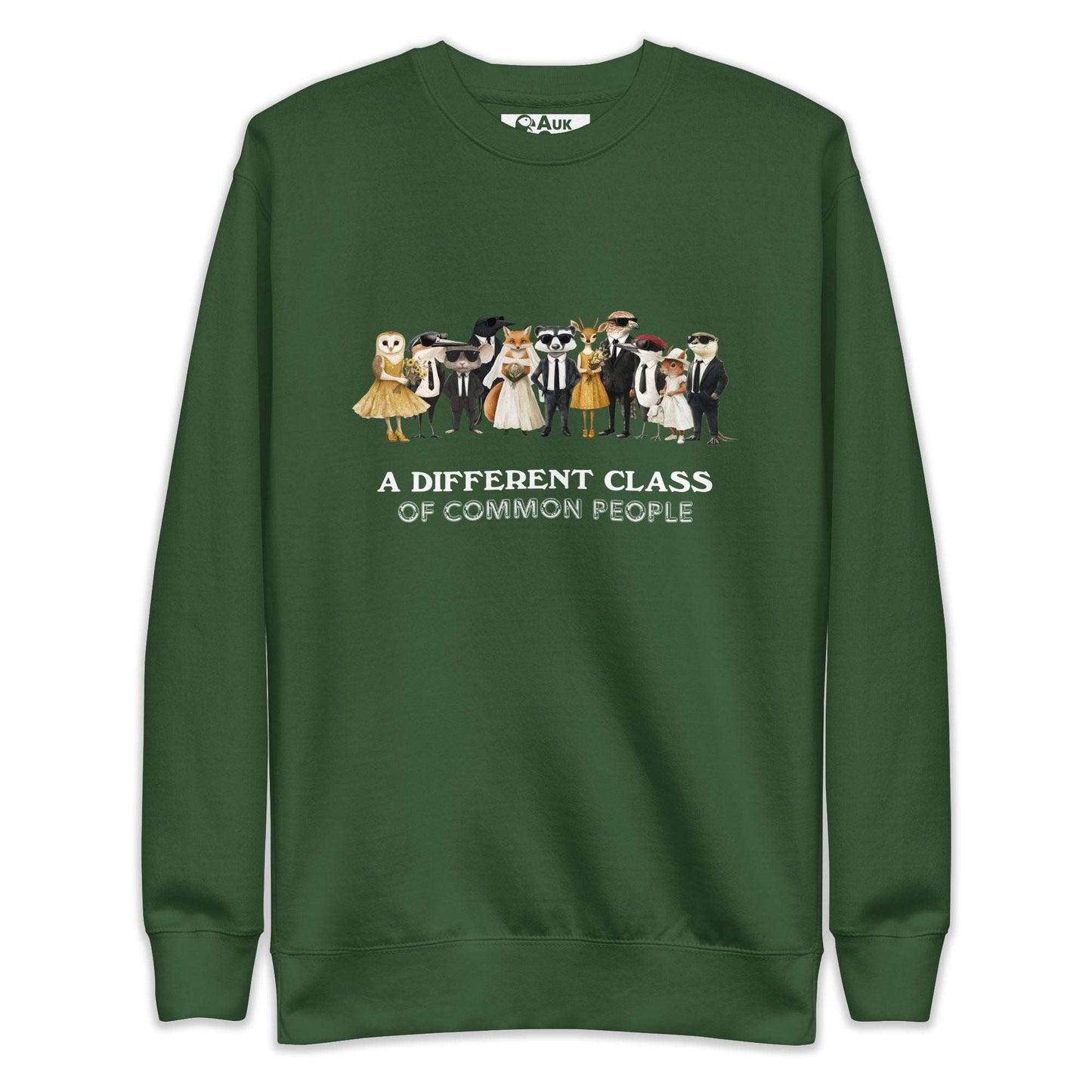 Different Class Britpop Animals Sweatshirt