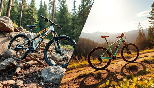 Full Suspension vs. Hardtail Mountain Bikes: Which Ride Reigns Supreme?