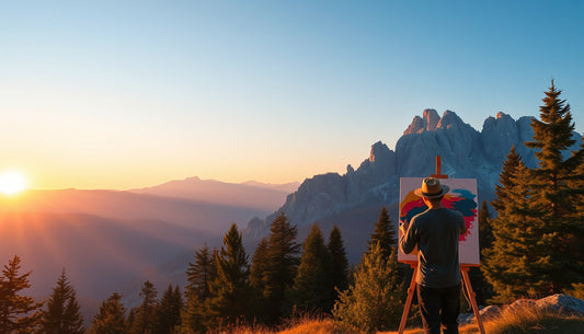 Elevating Creativity: The Inspirational Journey of Mountain Artist Nikki Frumkin
