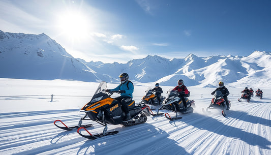 Pedal Through Paradise: Unleashing Adventure on Snow Bikes in Alaska's White Mountains