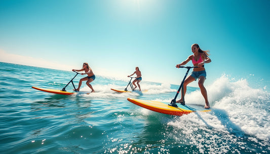 Ride the Waves: Unleashing Adventure with Pedal-Powered Surfing Exploration