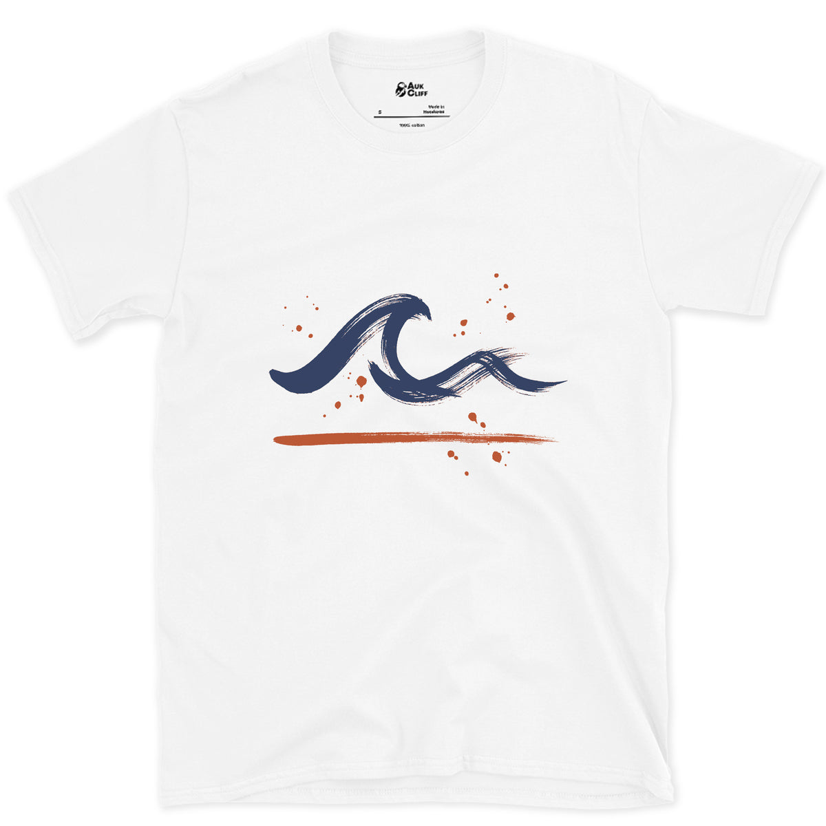 A Swell That Never Broke design on a White Gildan Softstyle t-shirt