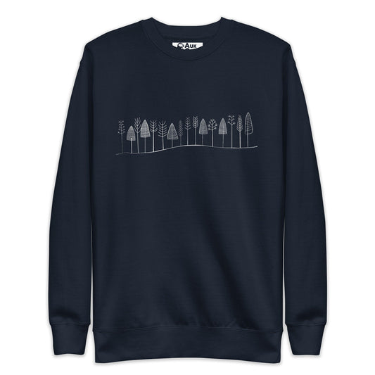 Forest Line Art Sweatshirt