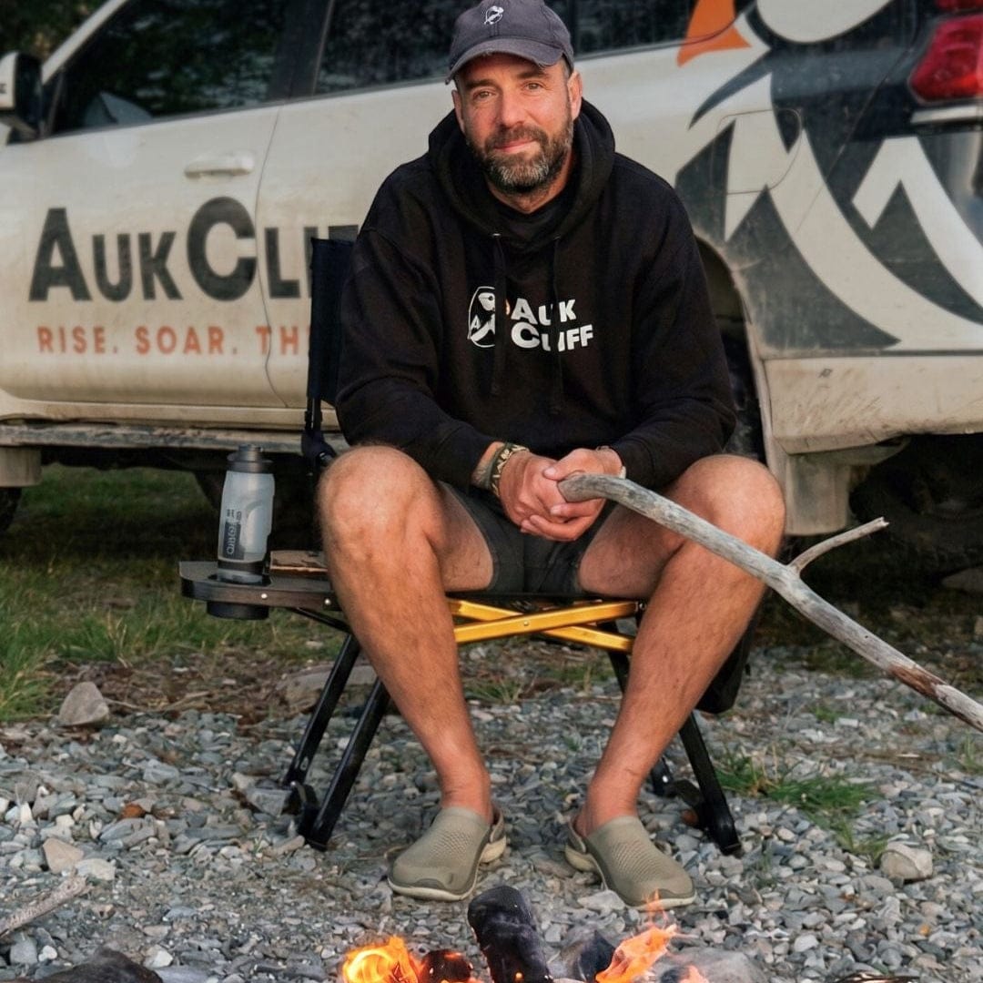 AukCliff_Founder_Stephen_Milner_at_Campfire