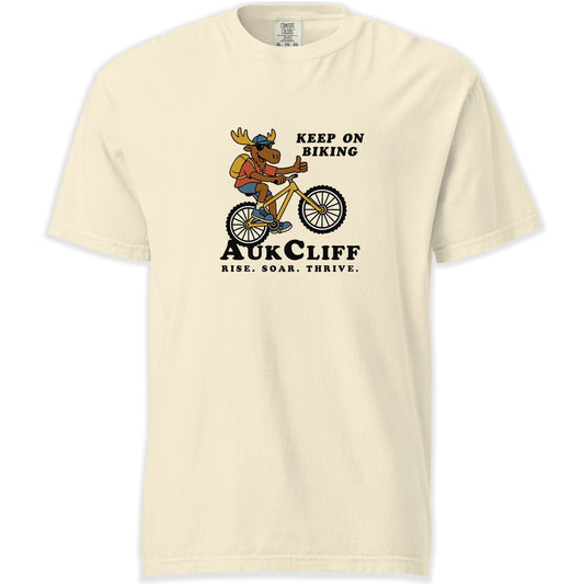 AukCliff Keep On Biking Comfort Colors T-shirt