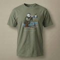 Captain Puffin Bird Photographer T-shirt
