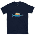 Blue Water Runs Through It, Marlin T-shirt