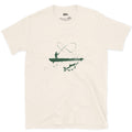 Boat, Line and Fish T-shirt