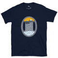 Both Slots on the Belay Plate T-shirt