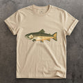 The Brook Trout Cut From Glass T-shirt