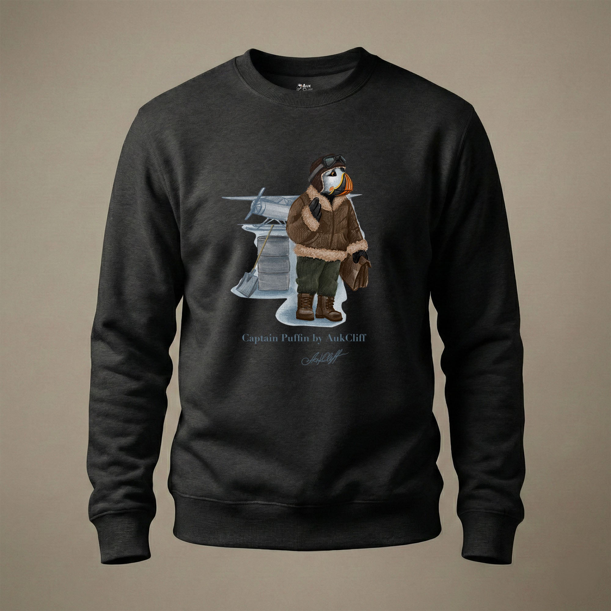 Captain Puffin Arctic Bush Pilot Sweatshirt