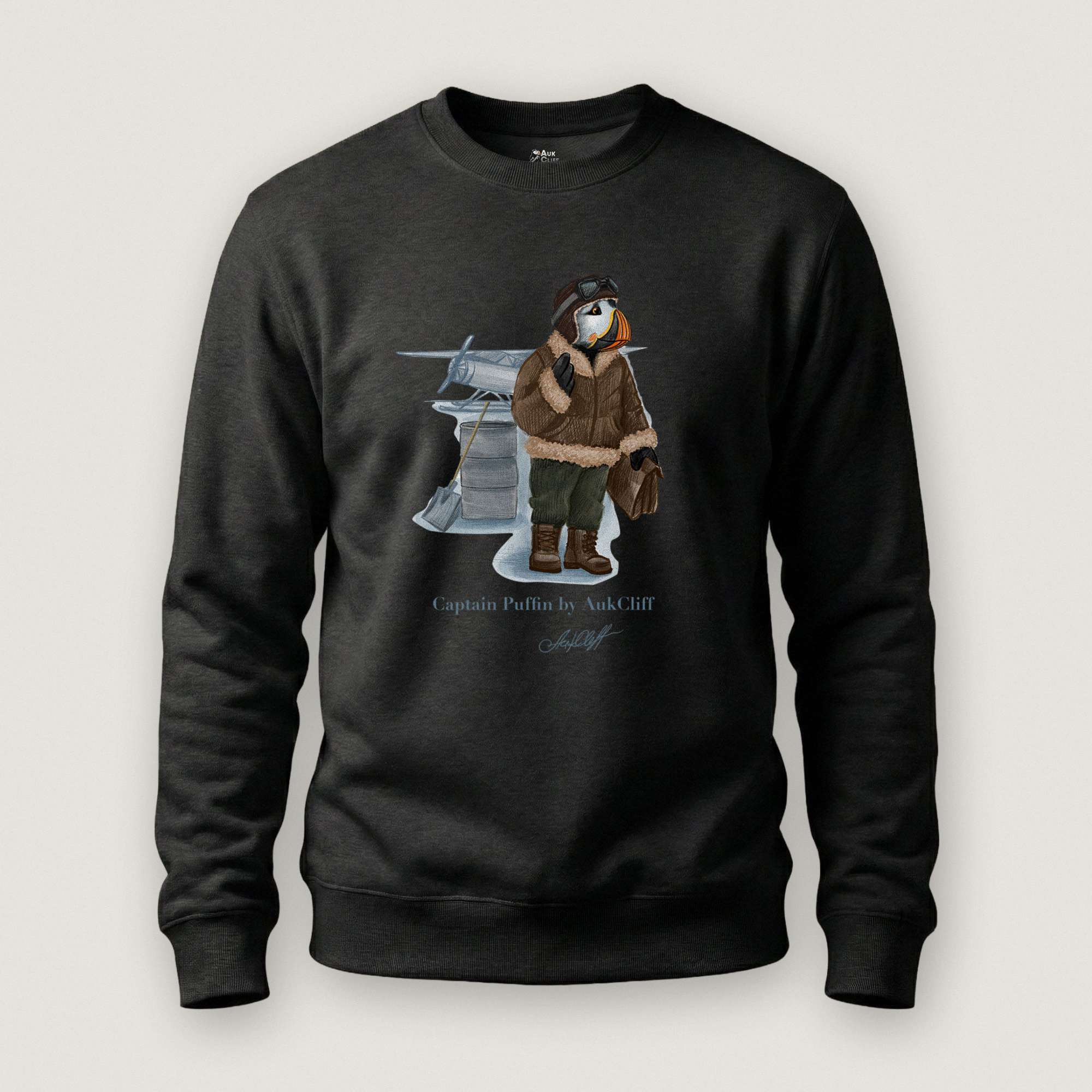 Captain Puffin Arctic Bush Pilot Sweatshirt