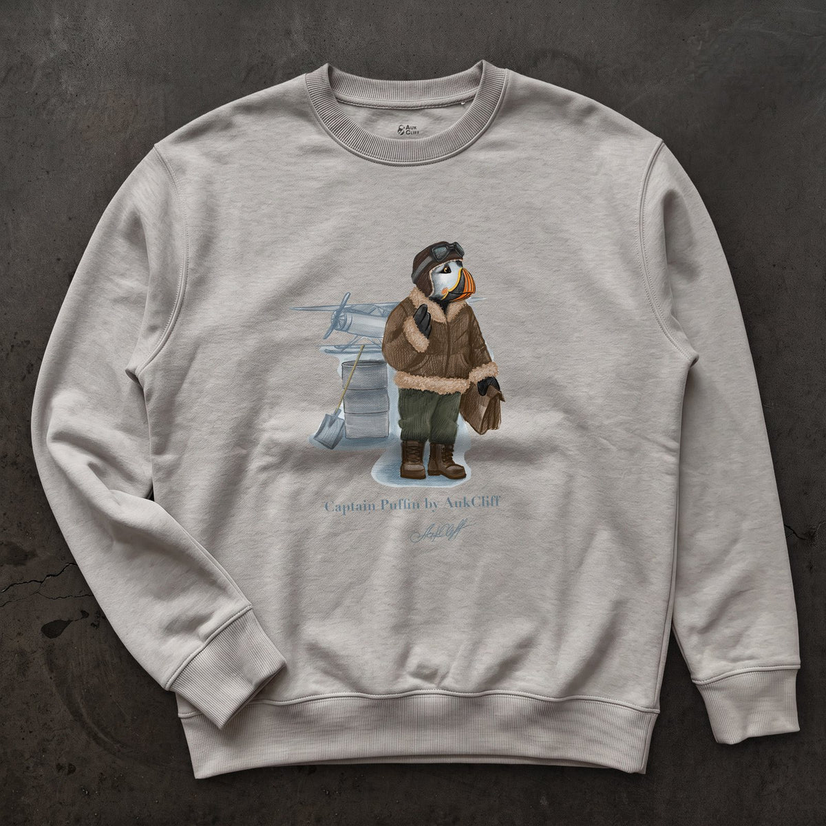 Captain Puffin Arctic Bush Pilot Sweatshirt