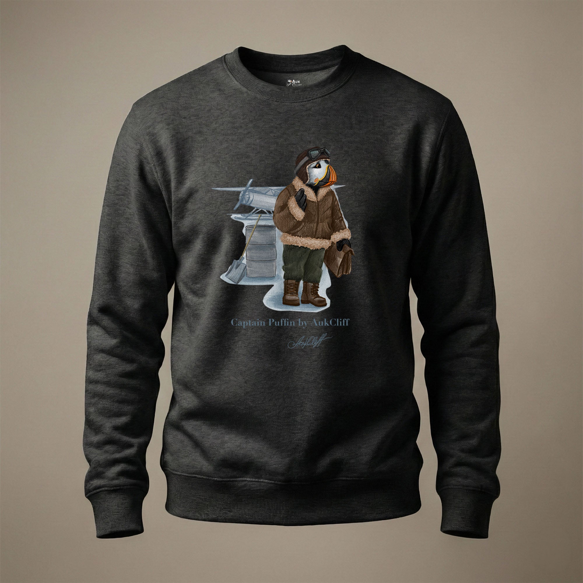 Captain Puffin Arctic Bush Pilot Sweatshirt