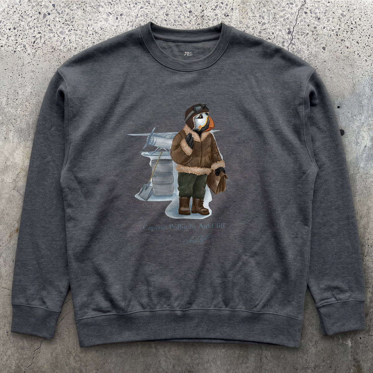 Captain Puffin Arctic Bush Pilot Sweatshirt