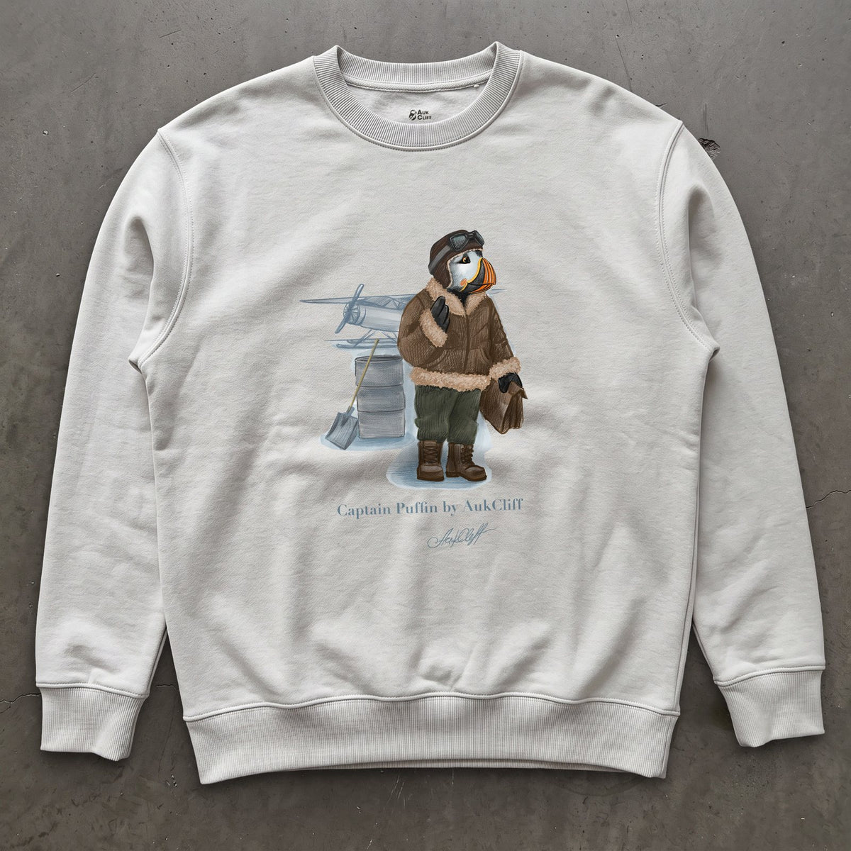 Captain Puffin Arctic Bush Pilot Sweatshirt