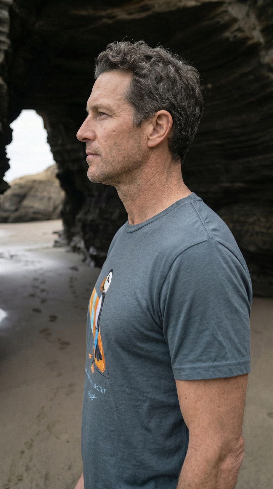 Captain Puffin Surfer T-Shirt
