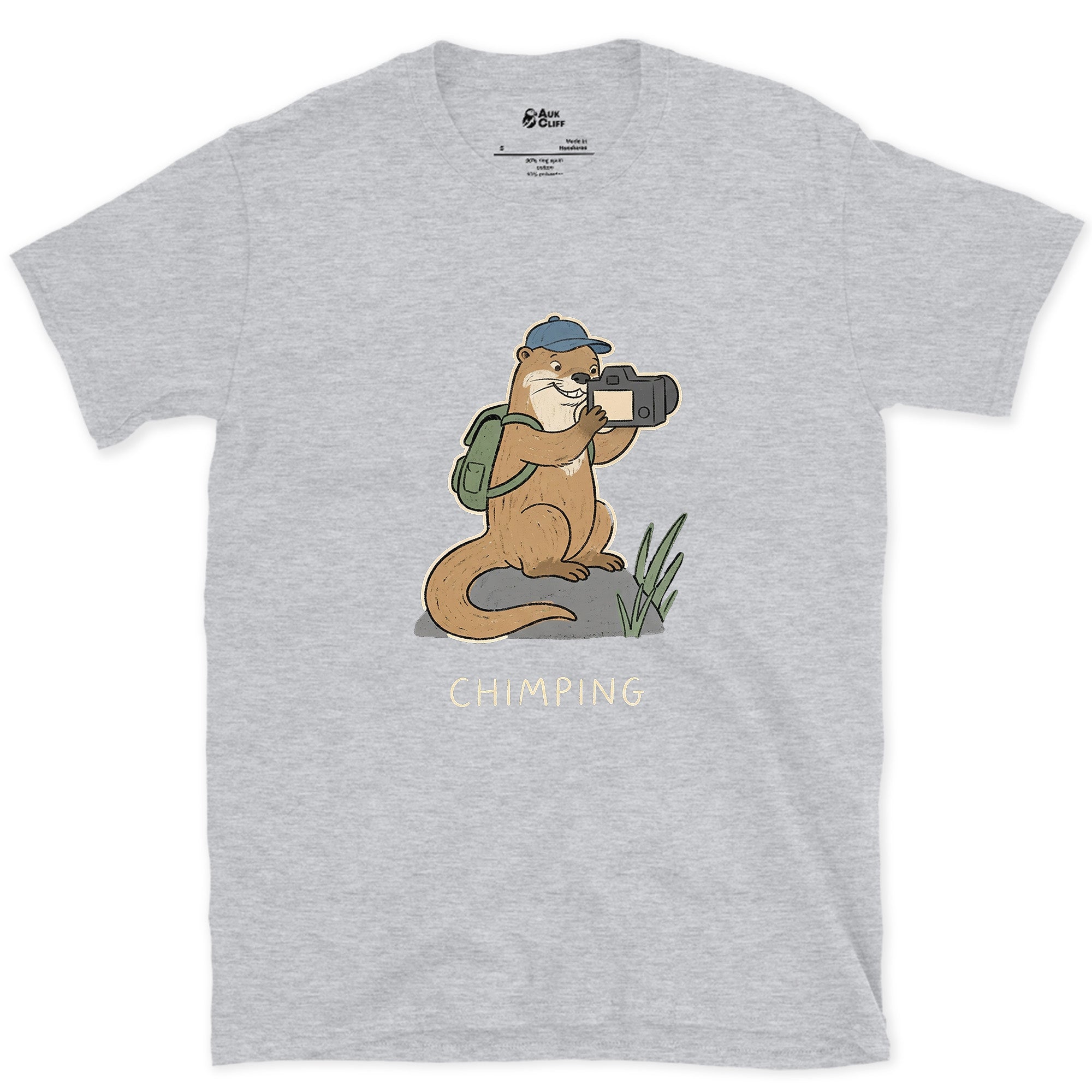 The Otter Reviews Every Single Frame design on a Sport Grey Gildan Softstyle t-shirt