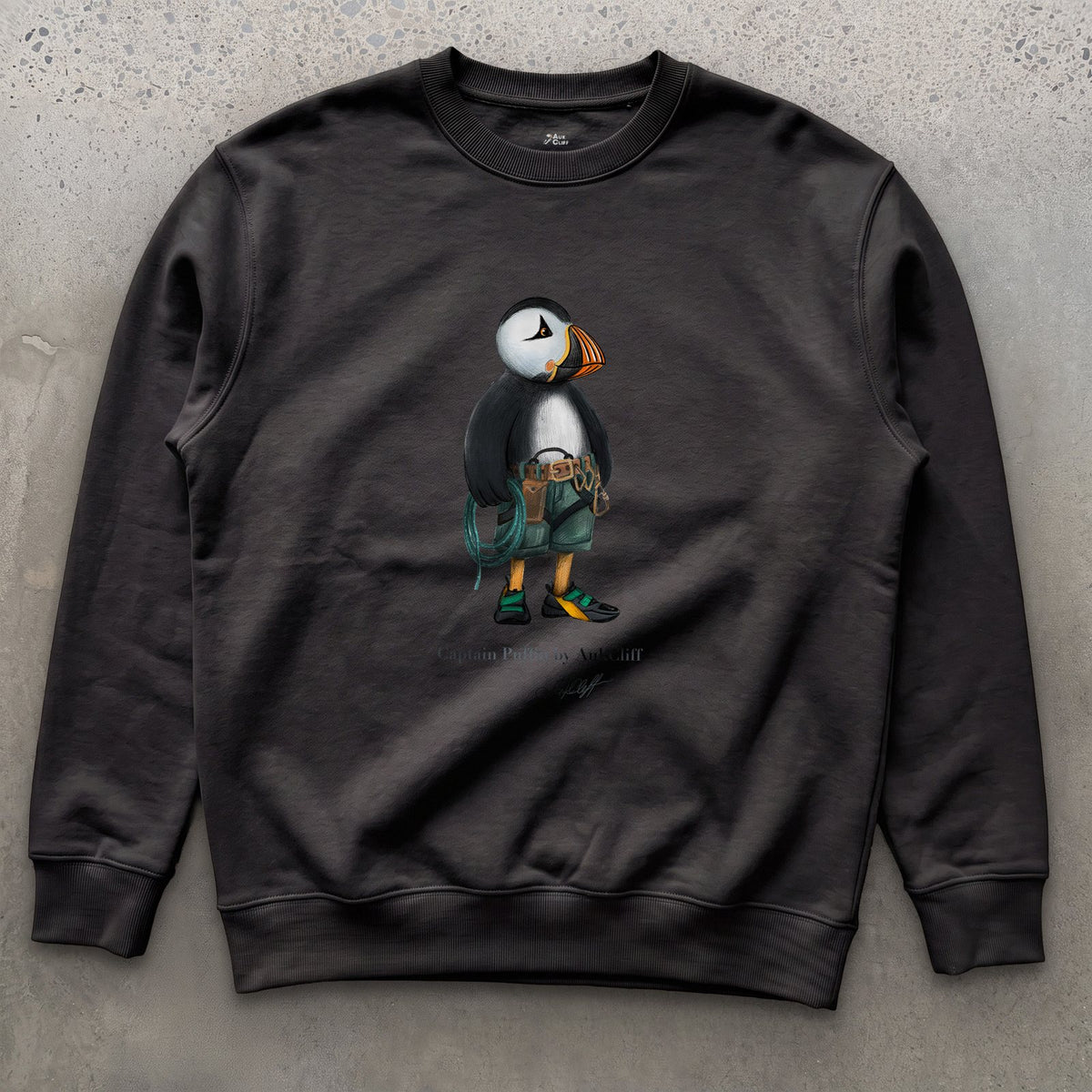 Captain Puffin Rock Climber Sweatshirt