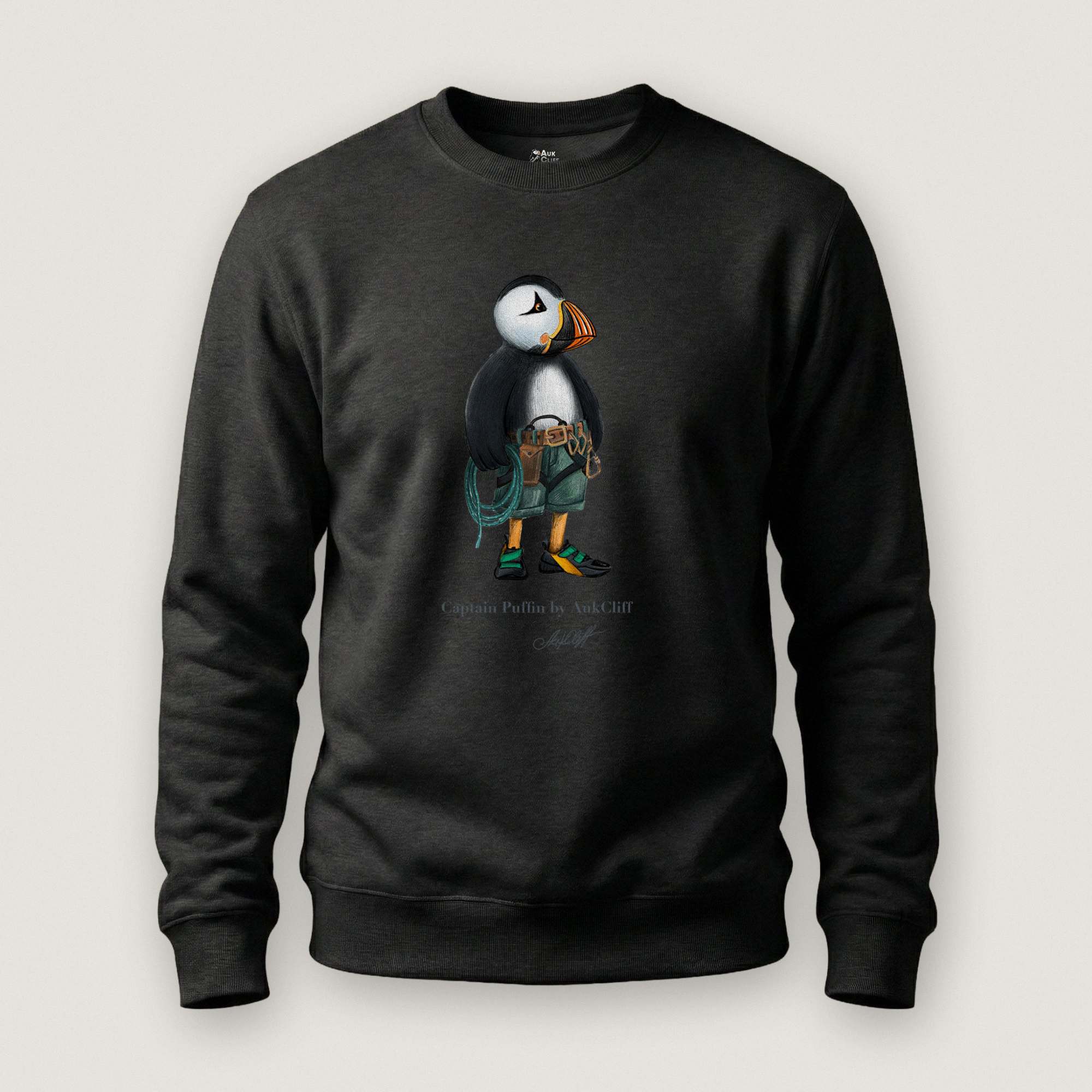 Captain Puffin Rock Climber Sweatshirt