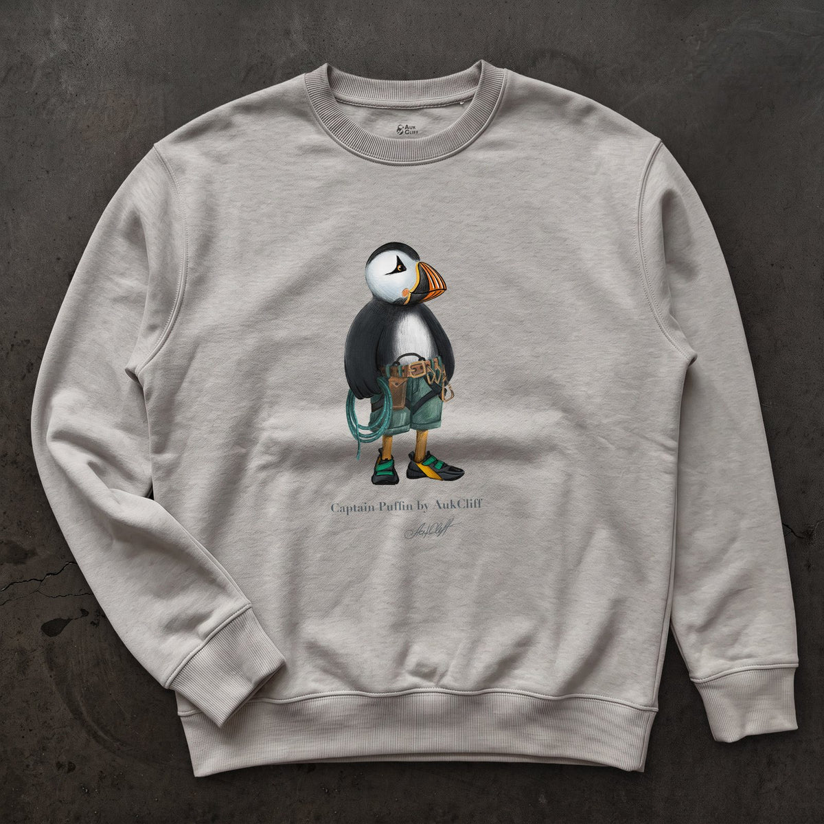 Captain Puffin Rock Climber Sweatshirt