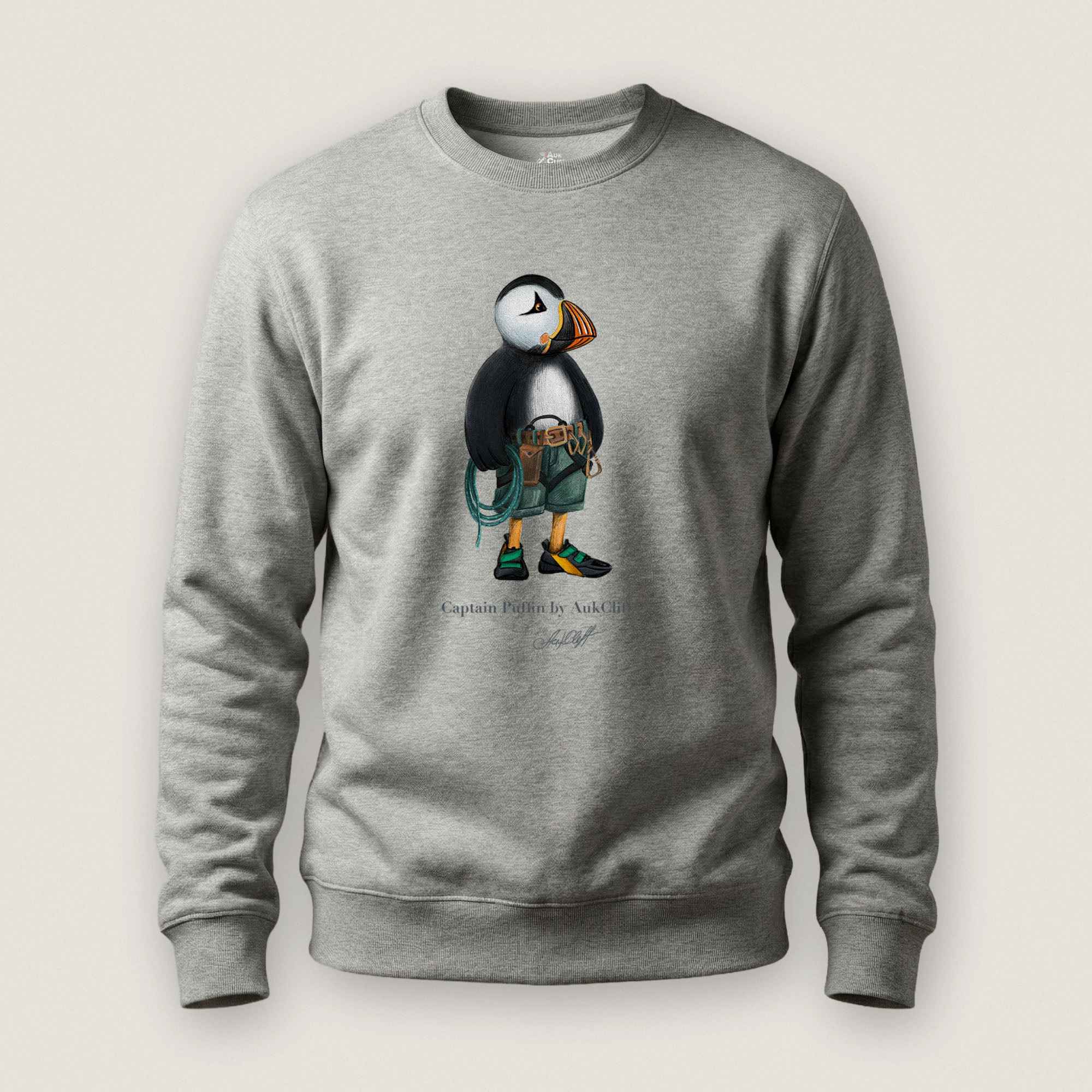 Captain Puffin Rock Climber Sweatshirt