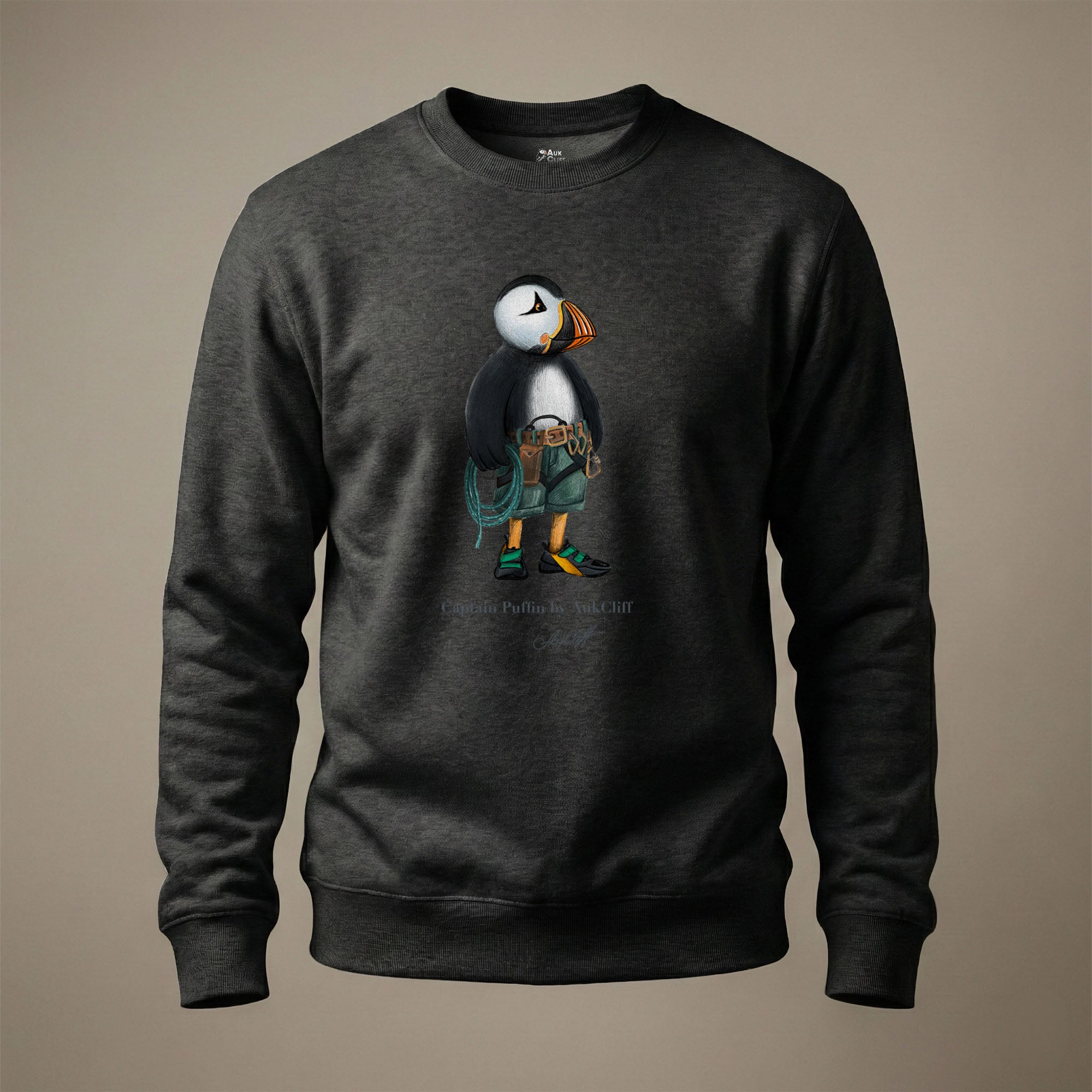 Captain Puffin Rock Climber Sweatshirt