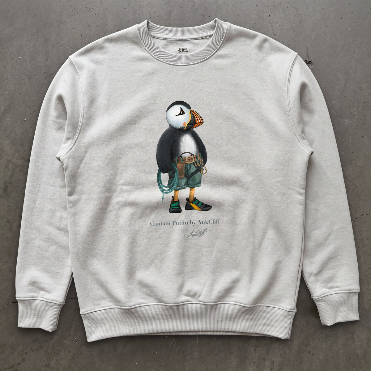Captain Puffin Rock Climber Sweatshirt