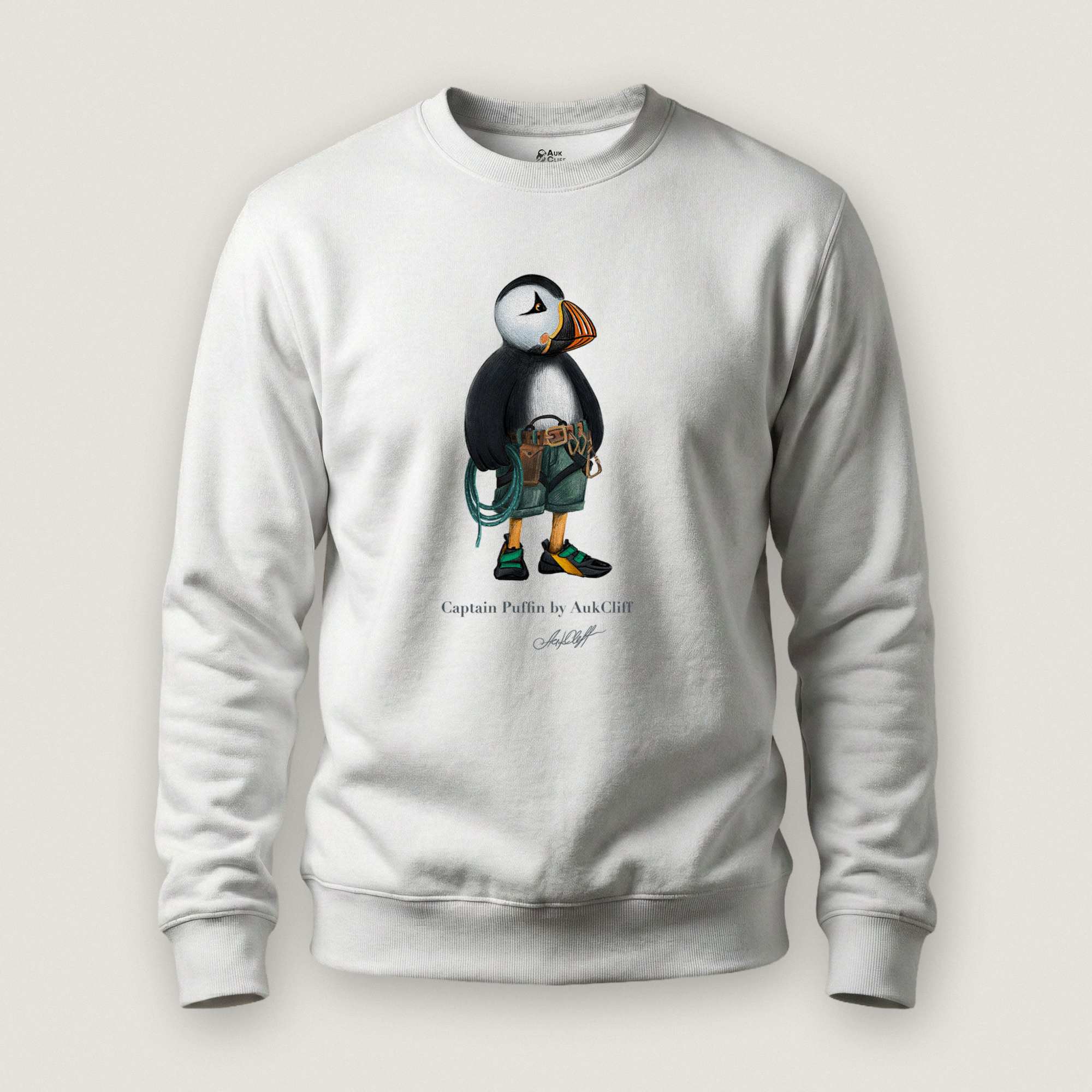 Captain Puffin Rock Climber Sweatshirt