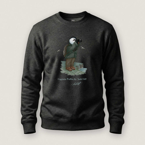 Captain Puffin Coastal Birder Sweatshirt