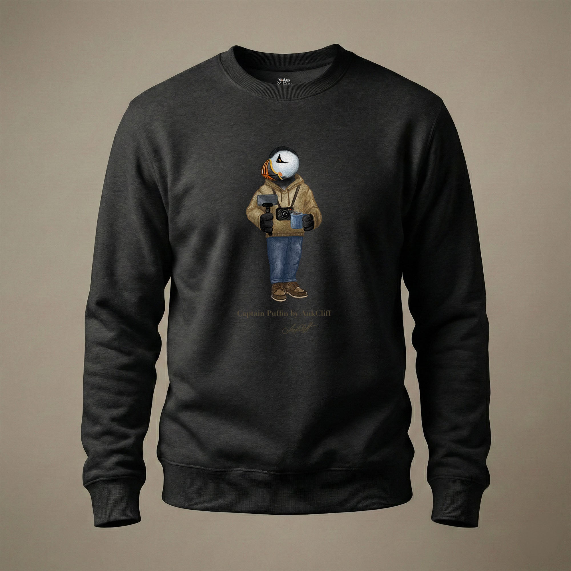 Captain Puffin Content Creator Sweatshirt