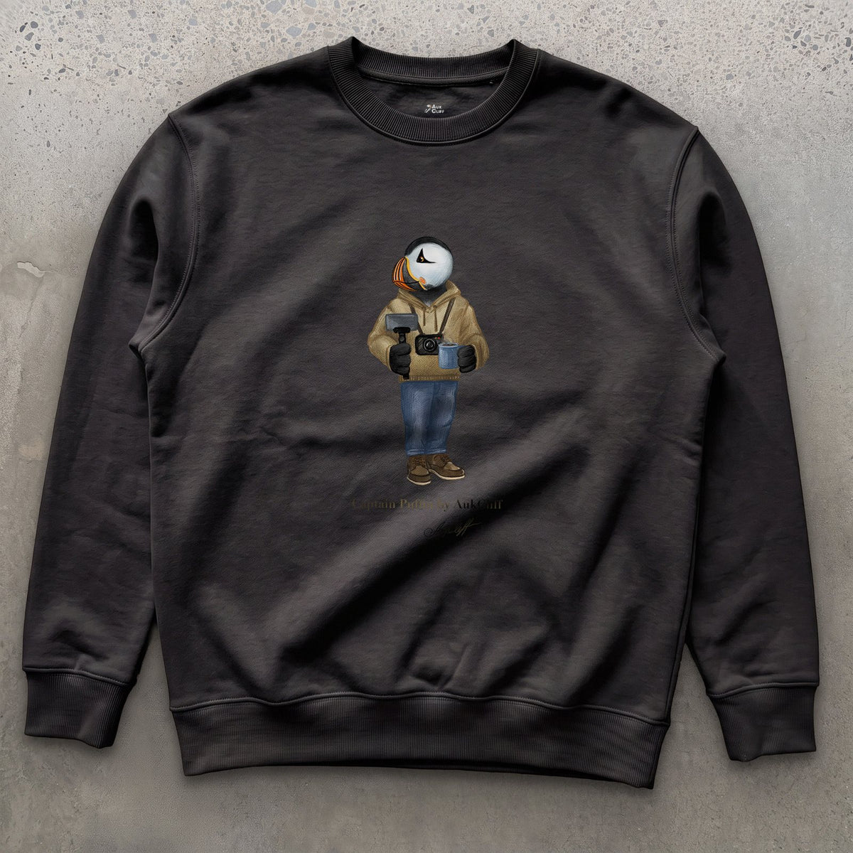 Captain Puffin Content Creator Sweatshirt